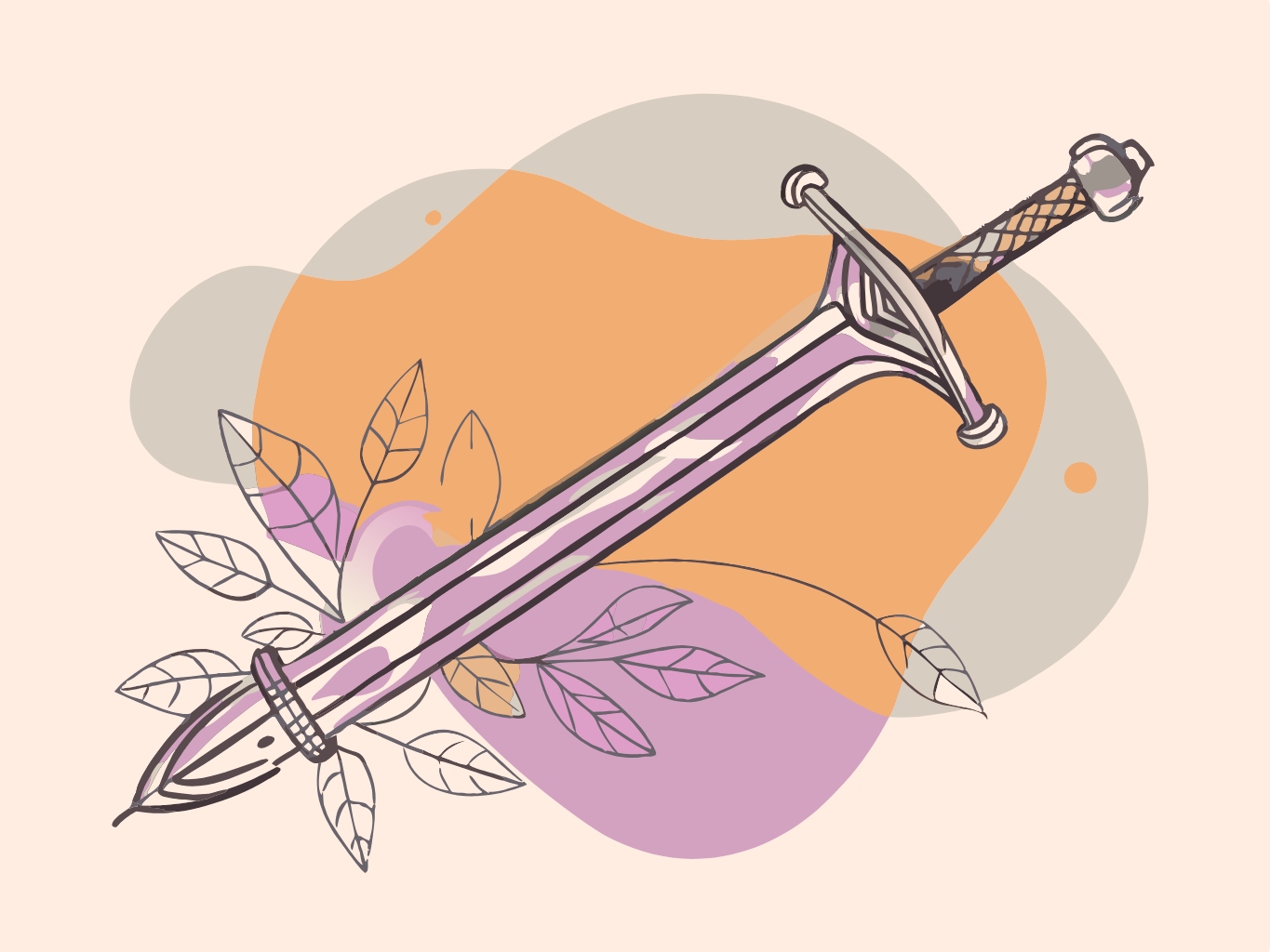 칼 스워드 검 게임 아이템 총검술 svg 벡터 이미지 원본 파일_sword (75)