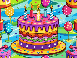배경 케이크 선물 사람