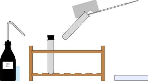 실험실 장비 세척 병 시험 관 선반 pipette