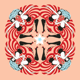 카니발 마스크 mandala