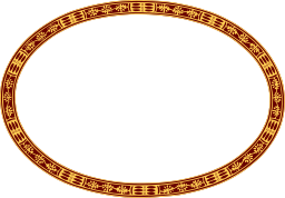braided 황금 둥근 국경