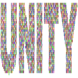 화려한 글자 Unity