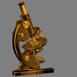 microscope 과학적인 삽화