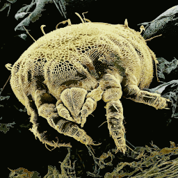 microscopic 진드 이미지