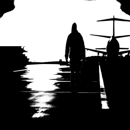 silhouette 드럼머 단계