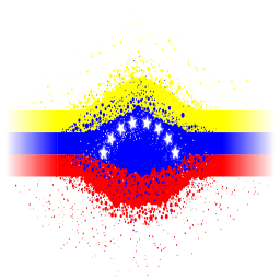 splattered venezuela 플래그