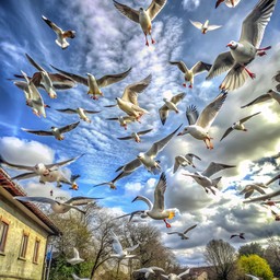 flock seaguls