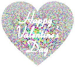 heart made up 작은 화려한 hearts