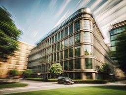 building 함께 blur effect