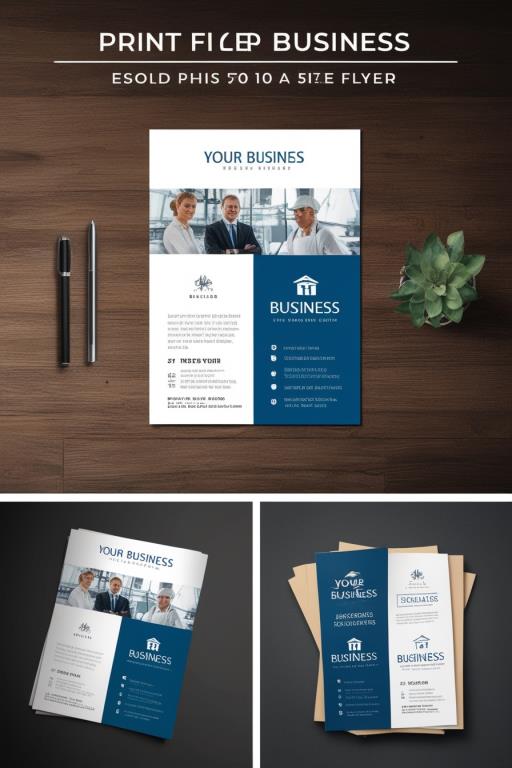 탁자 함께 pen 와 위의 image business brochure