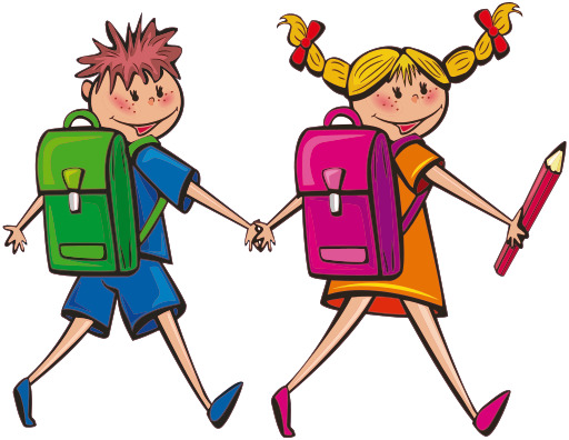 2 Kids With Backpacks And 펜실