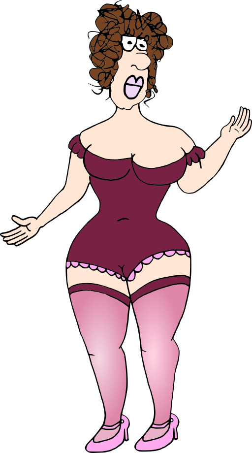 여성 In Lingers And Panties