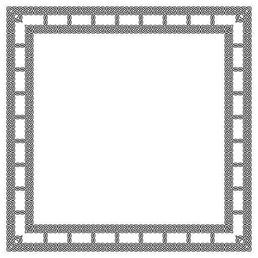 스퀘어 프레임 재고 Vector Illustration(1)