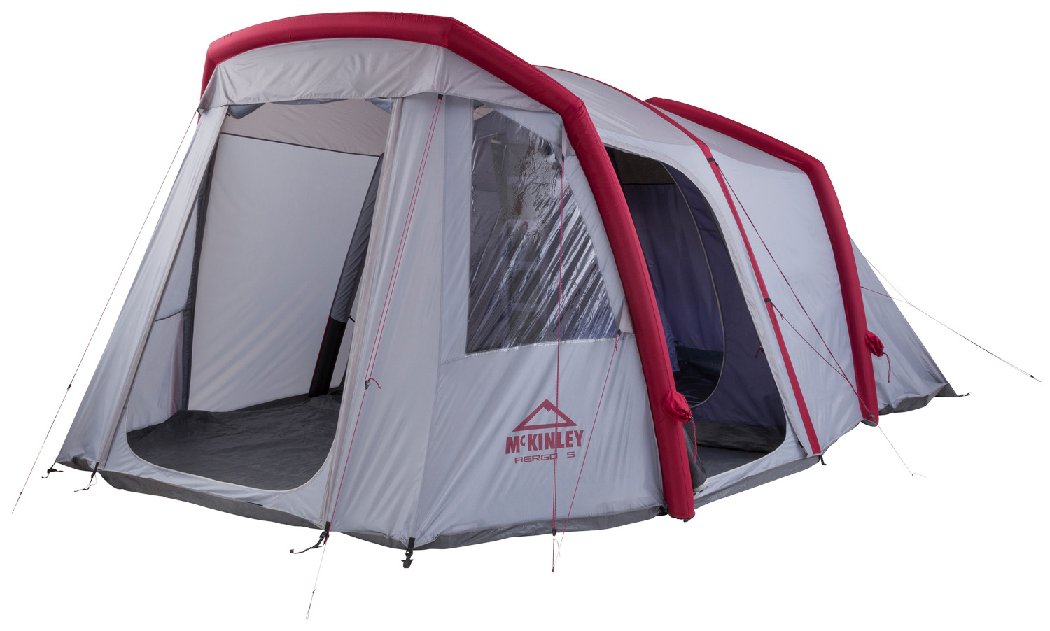 회색 배경 2 위의 tent