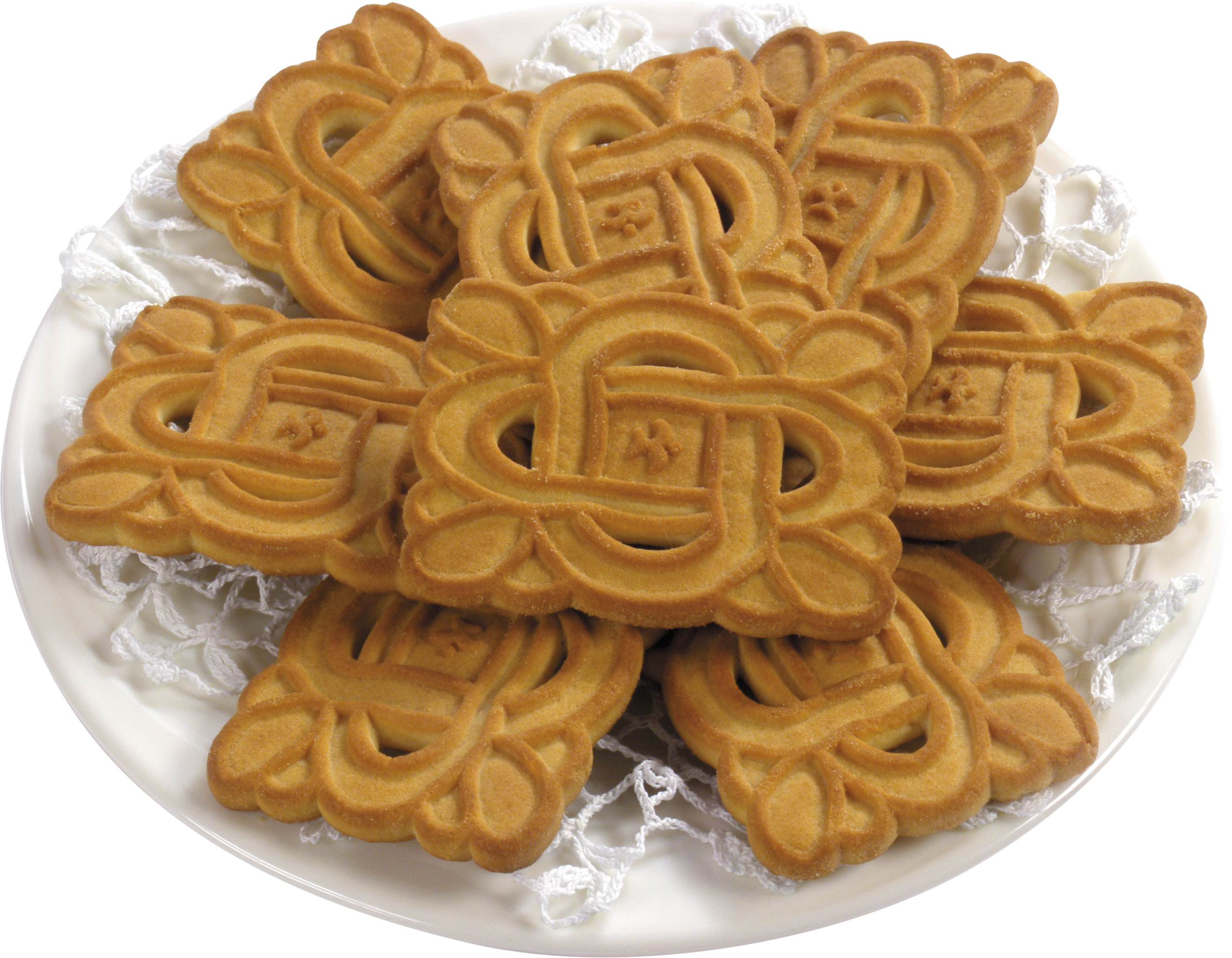 plate 위의 cookies