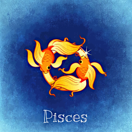 Pisces 에 A Blue 배경
