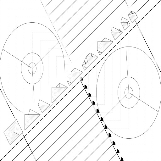 compact disc paper envelope fold 무늬