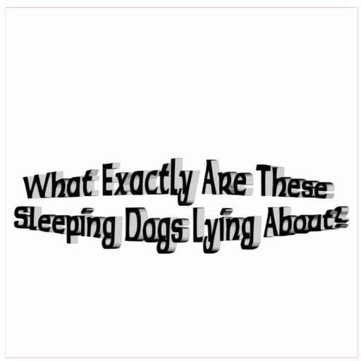 책, Which Reads, What Are Sleeping Dogs Doing