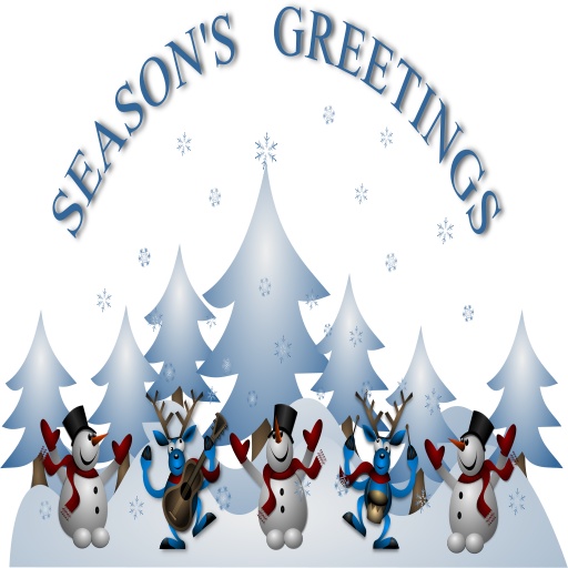 seasons greetings card front