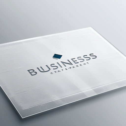 비즈니스 로고가 있는 비즈니스 카드의 사진